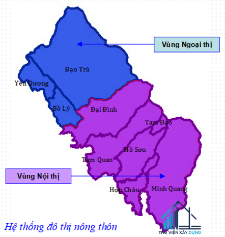 Hình ảnh hệ thống đô thị nông thôn