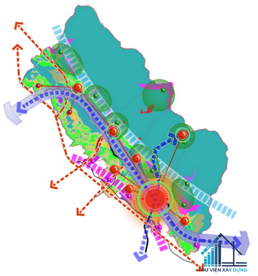 Hình ảnh phát triển hệ thống không gian đô thị Tam Đảo 